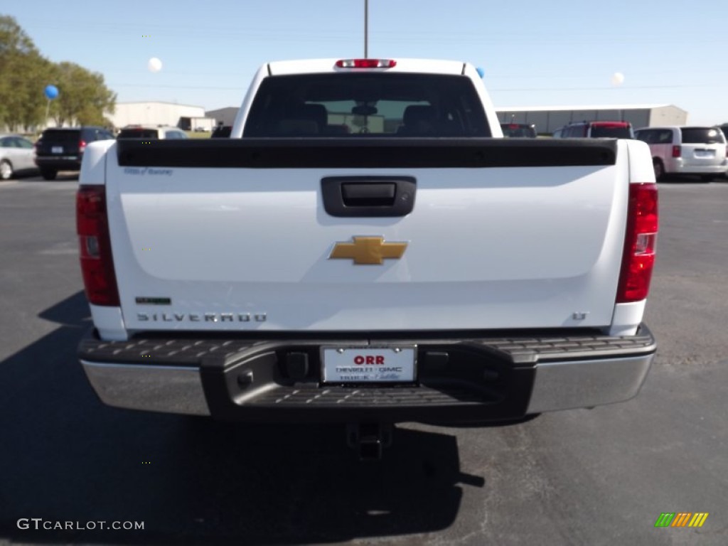 2012 Silverado 1500 LT Crew Cab 4x4 - Summit White / Light Cashmere/Dark Cashmere photo #6