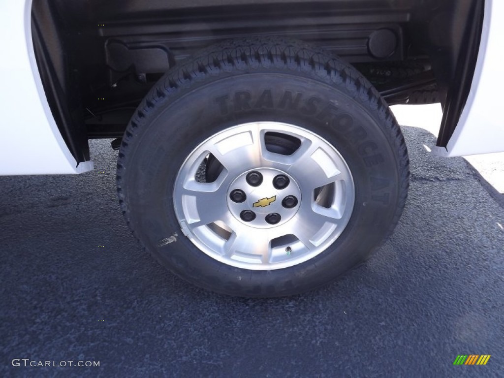 2012 Silverado 1500 LT Crew Cab 4x4 - Summit White / Light Cashmere/Dark Cashmere photo #16