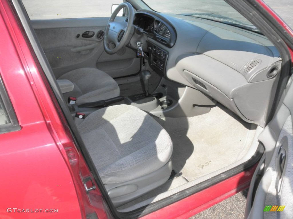 1998 Contour LX - Cabernet Red Metallic / Medium Graphite photo #19