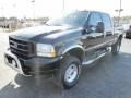 2003 Black Ford F250 Super Duty XLT Crew Cab 4x4  photo #3