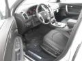 Ebony 2012 GMC Acadia SLT AWD Interior Color