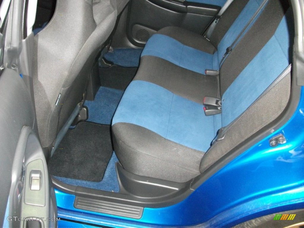 Blue Ecsaine/Black Interior 2004 Subaru Impreza WRX STi Photo #55541931