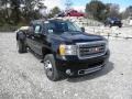 Onyx Black 2012 GMC Sierra 3500HD Denali Crew Cab 4x4 Dually Exterior