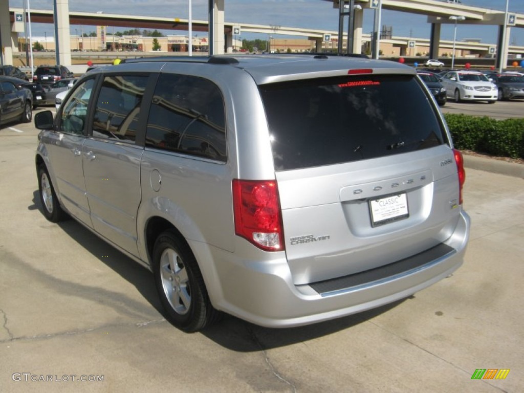 2011 Grand Caravan Crew - Bright Silver Metallic / Black/Light Graystone photo #3