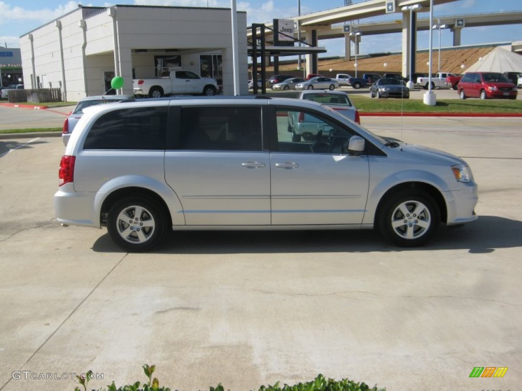 2011 Grand Caravan Crew - Bright Silver Metallic / Black/Light Graystone photo #6