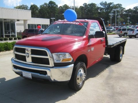 2011 Dodge Ram 3500 HD SLT Regular Cab 4x4 Dually Stake Truck Data, Info and Specs