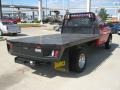 Flame Red - Ram 3500 HD SLT Regular Cab 4x4 Dually Stake Truck Photo No. 5