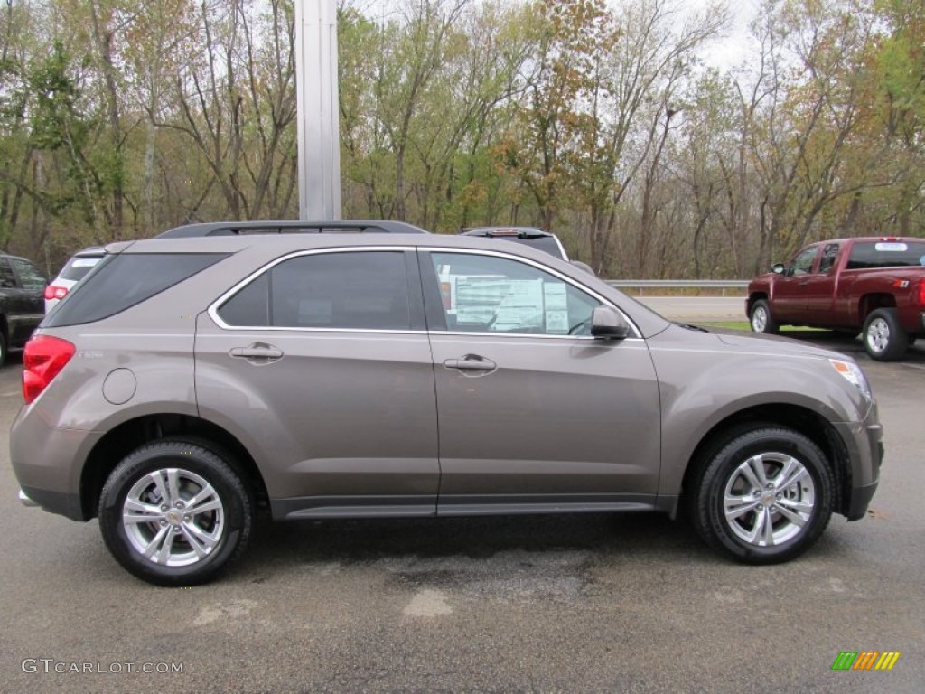 Mocha Steel Metallic 2012 Chevrolet Equinox LT AWD Exterior Photo #55543049