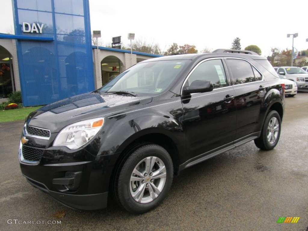 2012 Equinox LT AWD - Black / Jet Black photo #1