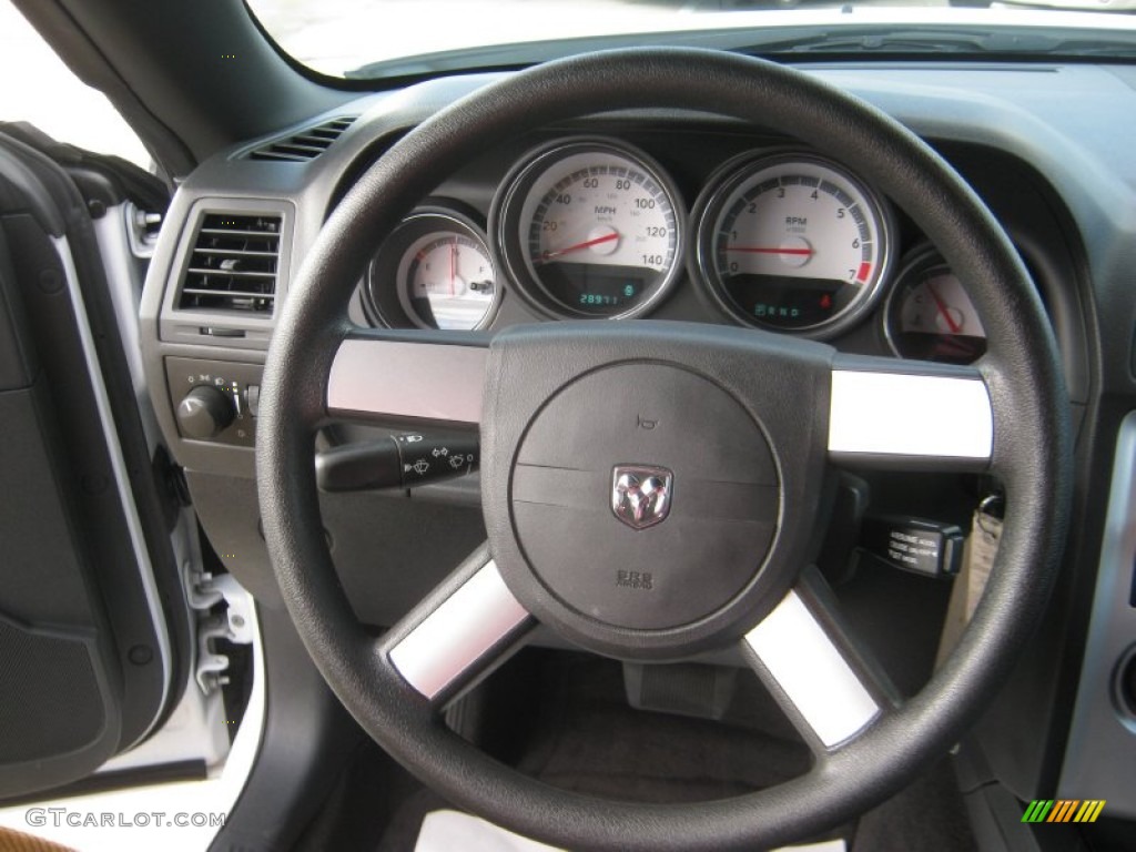 2010 Challenger SE - Stone White / Dark Slate Gray photo #10