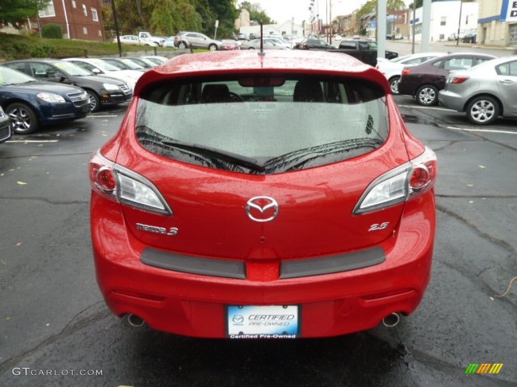 2010 MAZDA3 s Sport 5 Door - True Red / Black photo #4