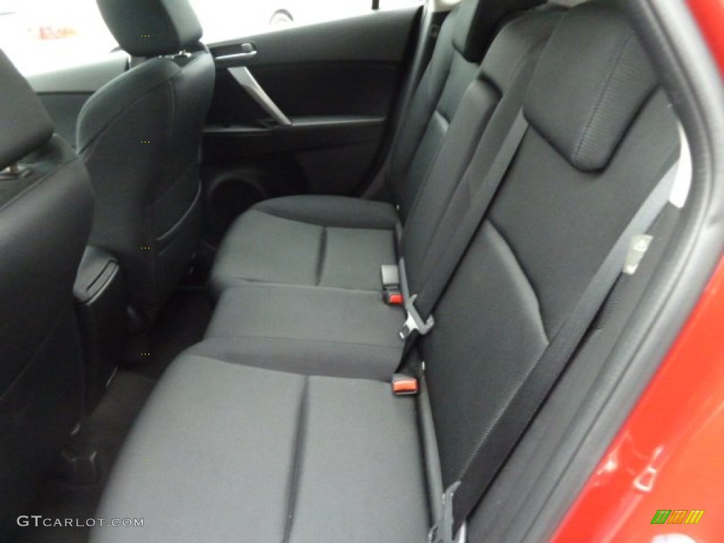 Black Interior 2010 Mazda MAZDA3 s Sport 5 Door Photo #55543704