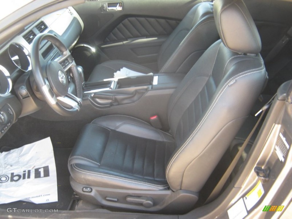 2011 Mustang V6 Premium Convertible - Sterling Gray Metallic / Charcoal Black photo #13
