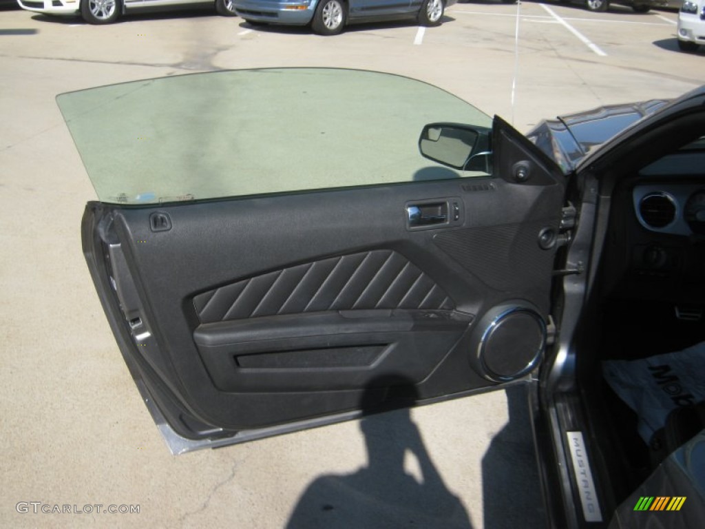 2011 Mustang V6 Premium Convertible - Sterling Gray Metallic / Charcoal Black photo #16