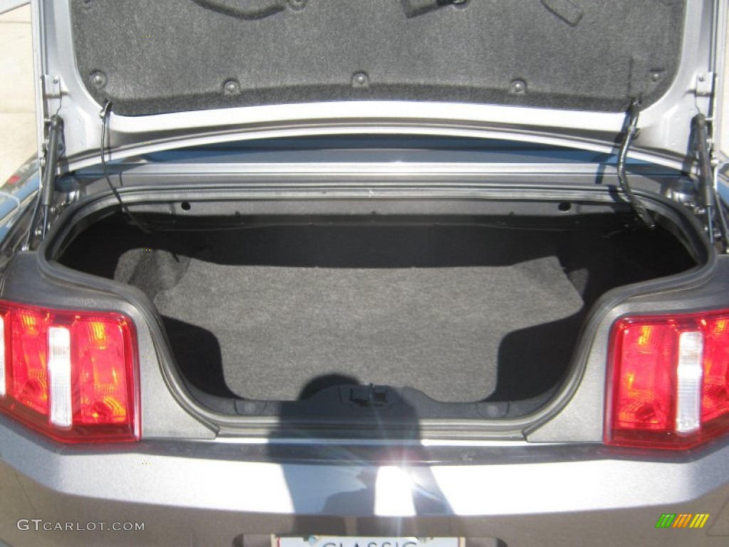2011 Mustang V6 Premium Convertible - Sterling Gray Metallic / Charcoal Black photo #18
