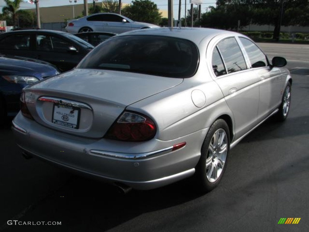 Platinum Metallic 2003 Jaguar S-Type 3.0 Exterior Photo #55545621