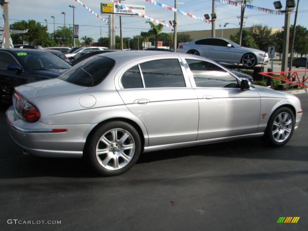 Platinum Metallic 2003 Jaguar S-Type 3.0 Exterior Photo #55545627