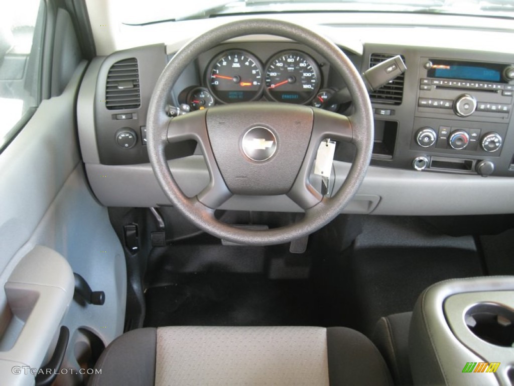 2009 Silverado 1500 Extended Cab - Blue Granite Metallic / Dark Titanium photo #24