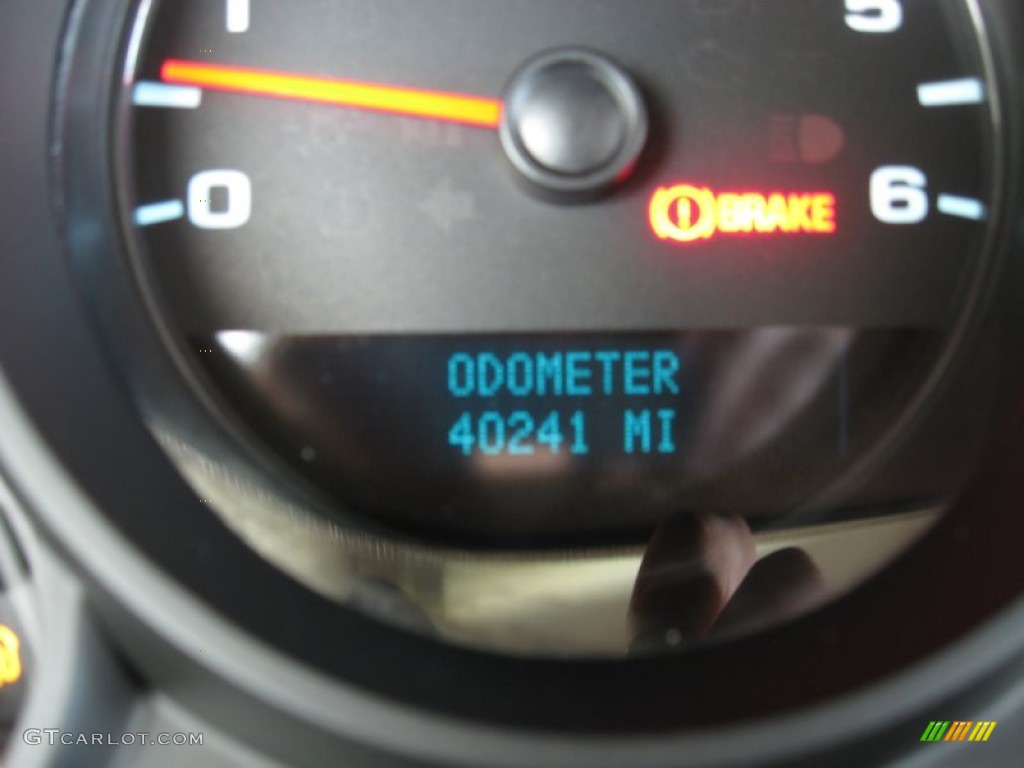 2009 Silverado 1500 Extended Cab - Blue Granite Metallic / Dark Titanium photo #29