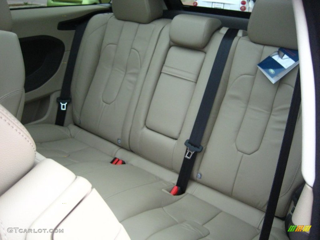 Almond/Espresso Interior 2012 Land Rover Range Rover Evoque Coupe Pure Photo #55546284
