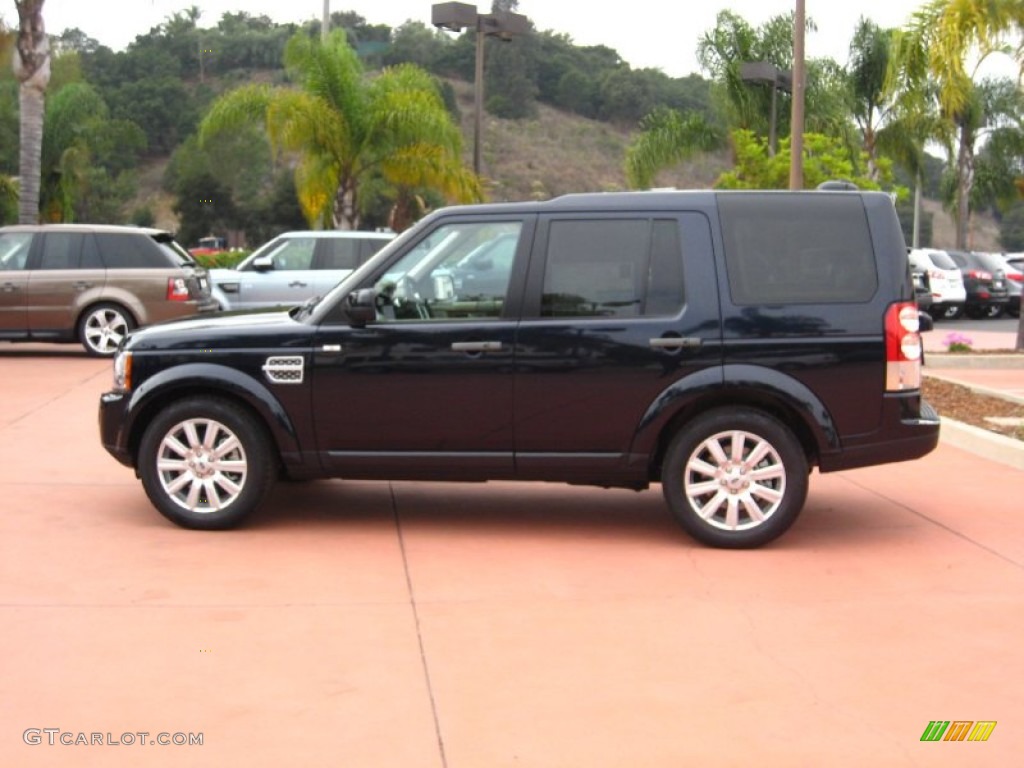 Buckingham Blue Metallic 2012 Land Rover LR4 HSE LUX Exterior Photo #55546401