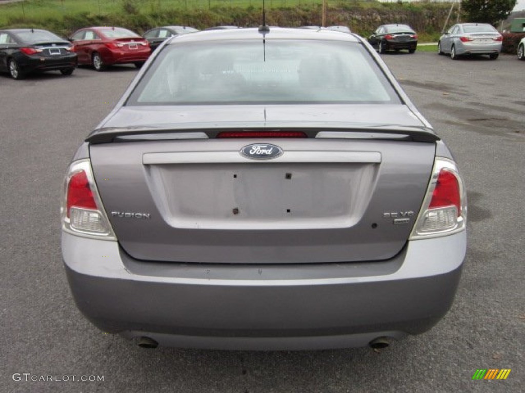 2007 Fusion SE V6 AWD - Tungsten Grey Metallic / Charcoal Black photo #6