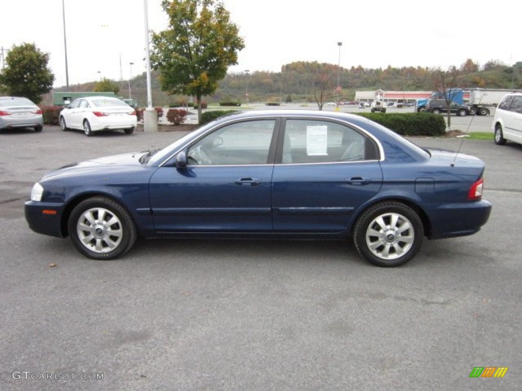 Imperial Blue 2005 Kia Optima LX V6 Exterior Photo #55546683