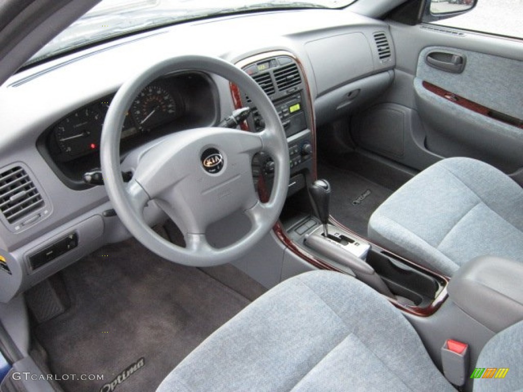2005 Kia Optima LX V6 Interior Color Photos