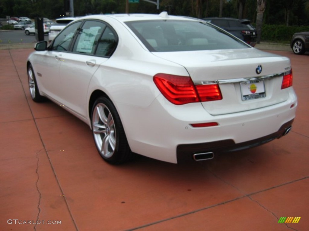 Alpine White 2012 BMW 7 Series 750i Sedan Exterior Photo #55546803