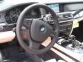 Oyster/Black Steering Wheel Photo for 2012 BMW 7 Series #55546830