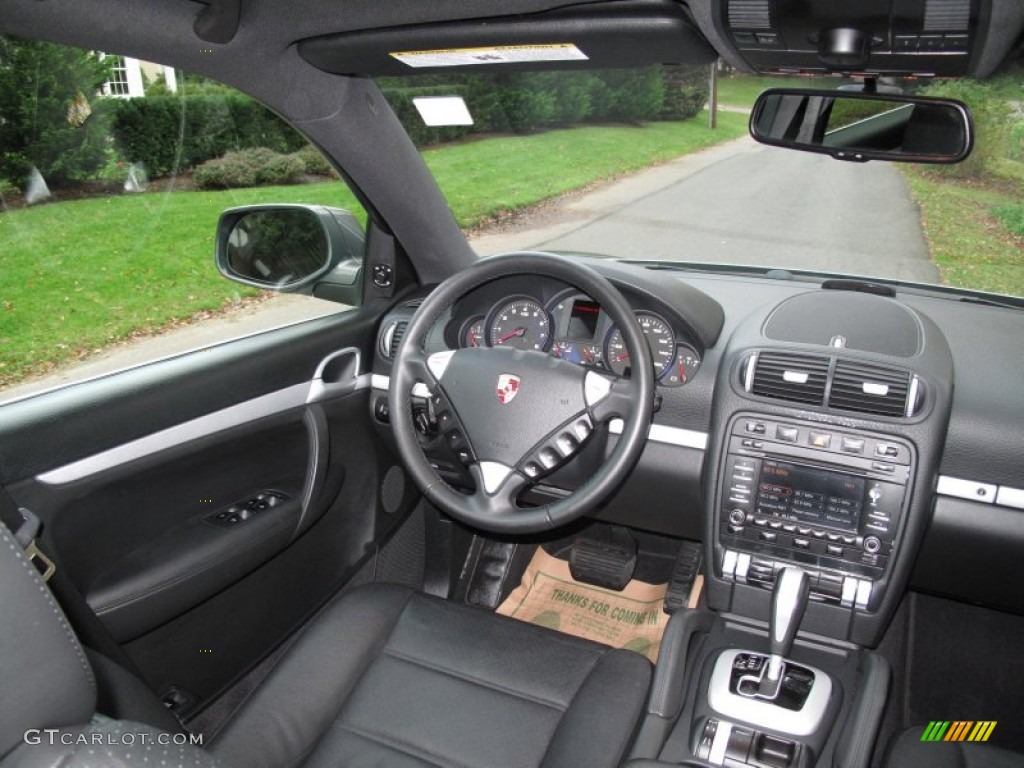 2010 Porsche Cayenne Tiptronic Black Dashboard Photo #55547004