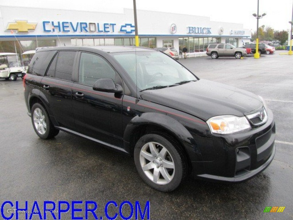 2007 VUE V6 AWD - Black Onyx / Black photo #1