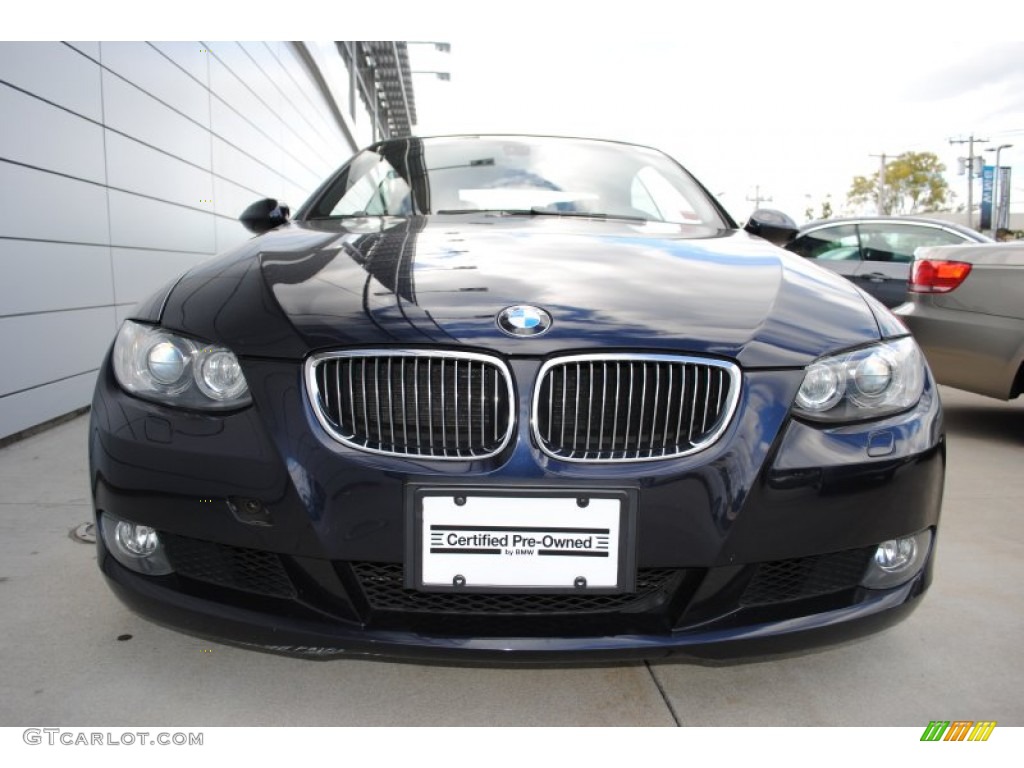 2008 3 Series 328i Convertible - Monaco Blue Metallic / Saddle Brown/Black photo #2