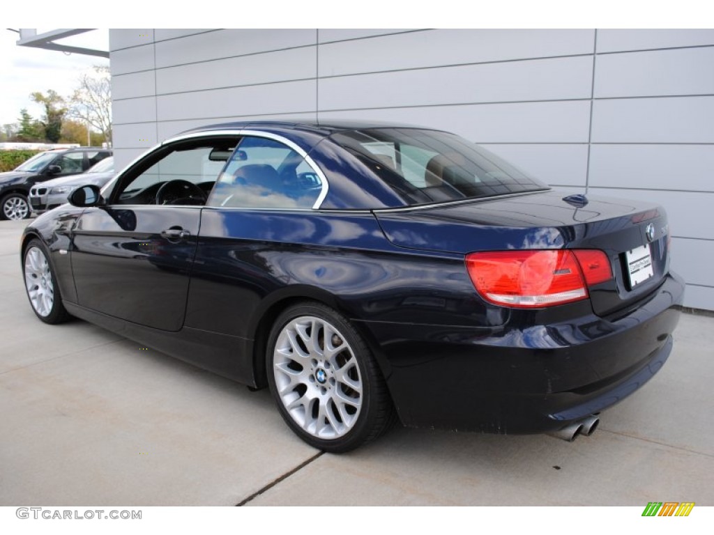 2008 3 Series 328i Convertible - Monaco Blue Metallic / Saddle Brown/Black photo #4