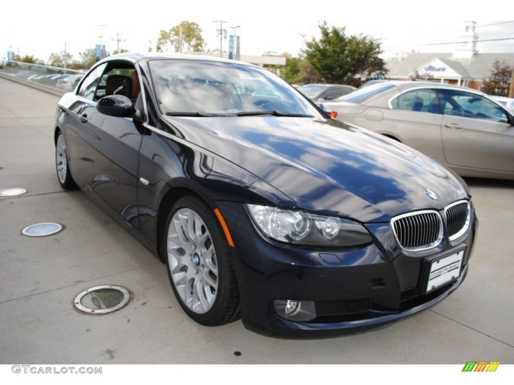 2008 3 Series 328i Convertible - Monaco Blue Metallic / Saddle Brown/Black photo #7