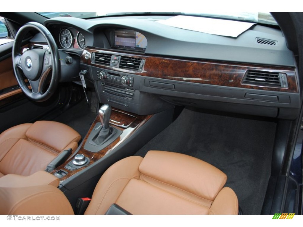2008 3 Series 328i Convertible - Monaco Blue Metallic / Saddle Brown/Black photo #9