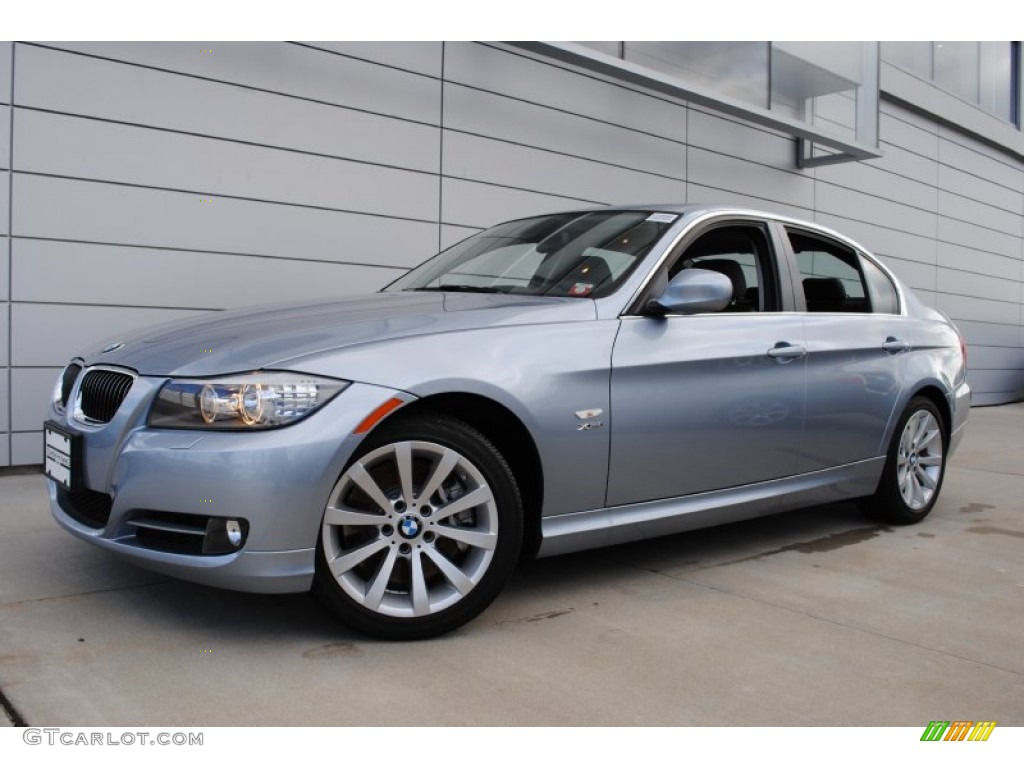 2011 3 Series 335i xDrive Sedan - Space Gray Metallic / Black photo #1