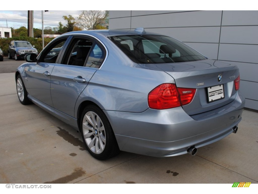 2011 3 Series 335i xDrive Sedan - Space Gray Metallic / Black photo #4