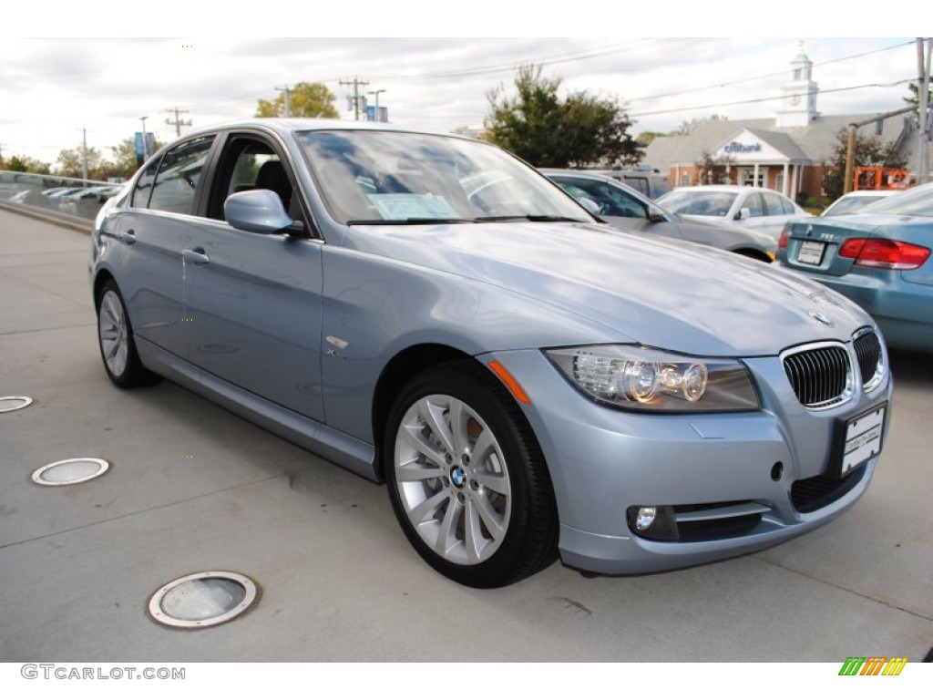 2011 3 Series 335i xDrive Sedan - Space Gray Metallic / Black photo #7