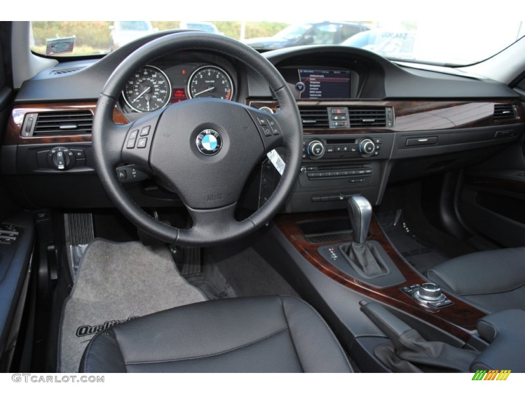 2011 3 Series 335i xDrive Sedan - Space Gray Metallic / Black photo #15