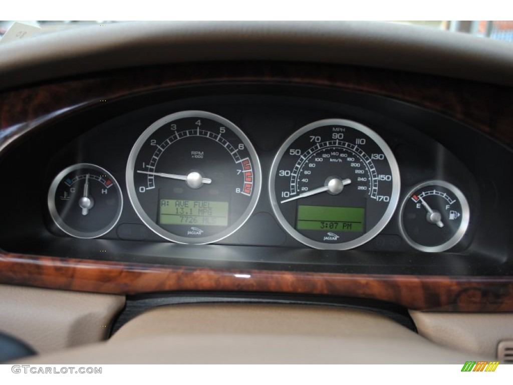 2008 Jaguar S-Type 3.0 Gauges Photo #55548243