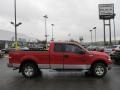 2004 Bright Red Ford F150 XLT SuperCab 4x4  photo #2