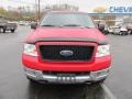 2004 Bright Red Ford F150 XLT SuperCab 4x4  photo #3