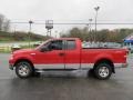 2004 Bright Red Ford F150 XLT SuperCab 4x4  photo #5