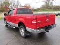 2004 Bright Red Ford F150 XLT SuperCab 4x4  photo #8
