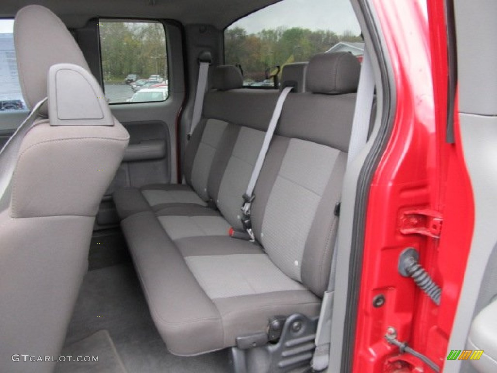 2004 F150 XLT SuperCab 4x4 - Bright Red / Medium/Dark Flint photo #12