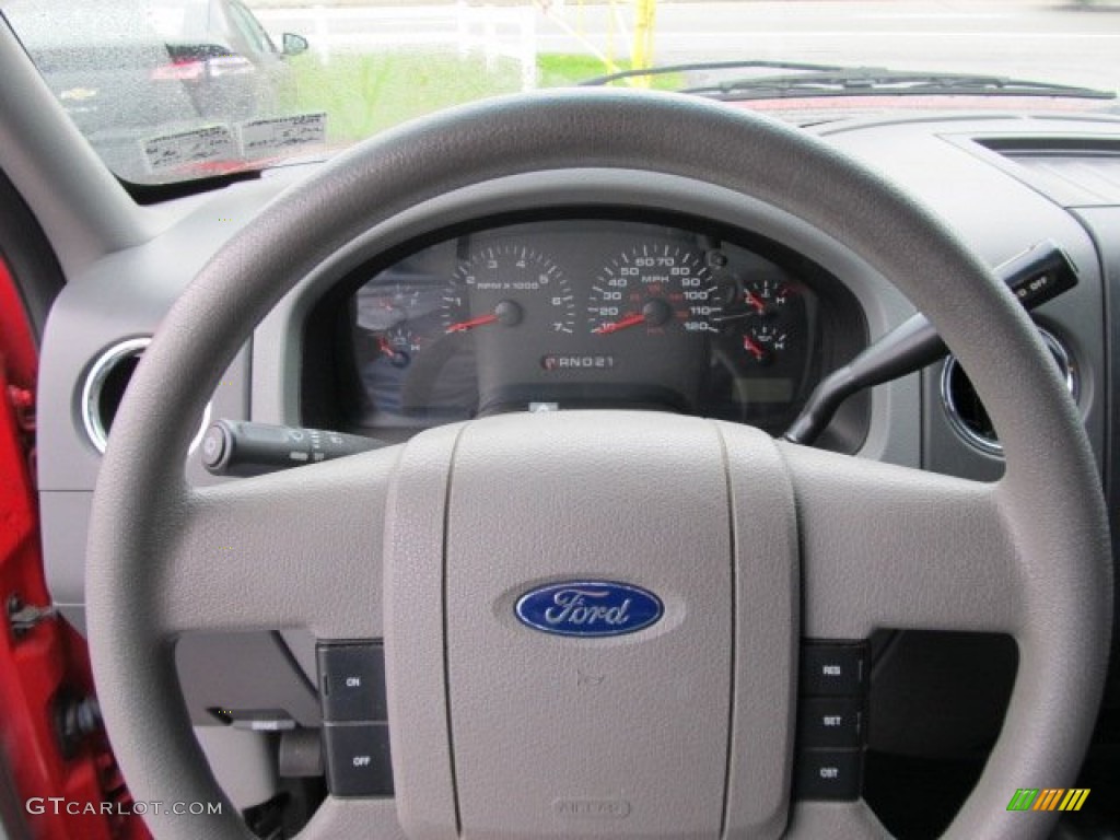 2004 F150 XLT SuperCab 4x4 - Bright Red / Medium/Dark Flint photo #19