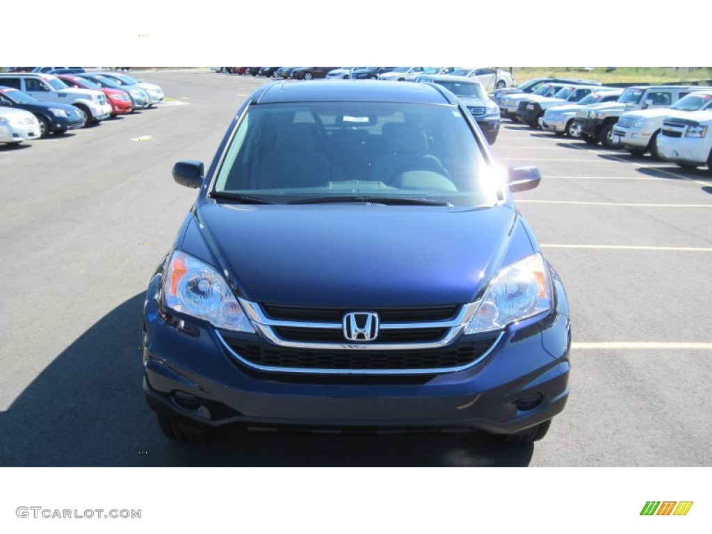 2011 CR-V EX - Royal Blue Pearl / Gray photo #8