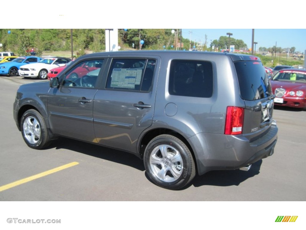 Polished Metal Metallic 2012 Honda Pilot EX-L Exterior Photo #55548999