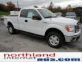 2011 Oxford White Ford F150 XLT SuperCab 4x4  photo #2